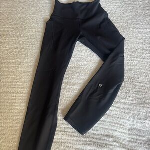 Lululemon Athletica Black Fast & Free Pocket Leggings